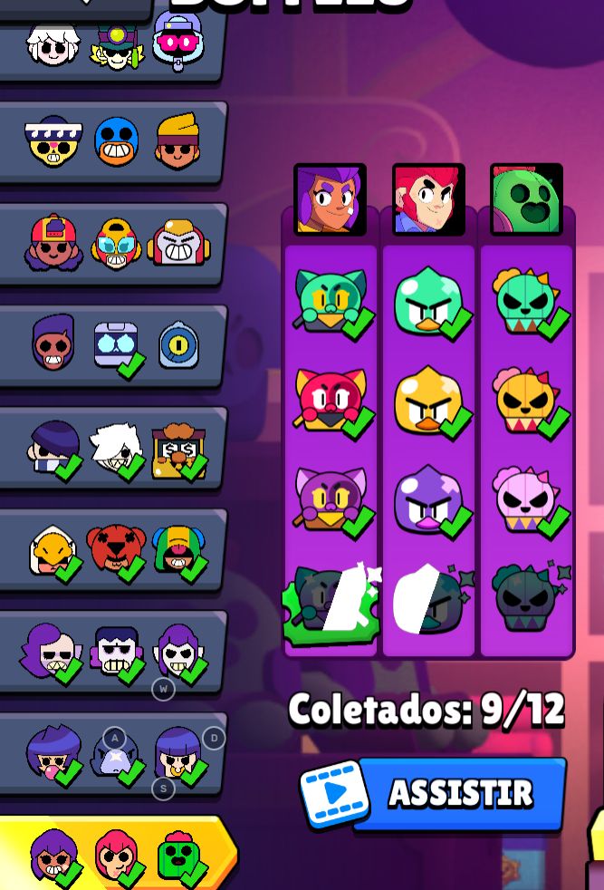 CONTA BRAWL STARS 104K TROFEUS - 106 BRAWLERS - 66 BRAWLERS NIVEL 11 COM HIPER