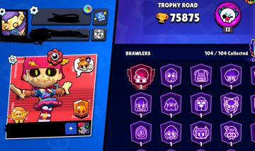 Conta de Brawl Stars 75K de 2019 (CONTA DE CLASH ROYALE 10K 9 ANOS DE BRINDE)