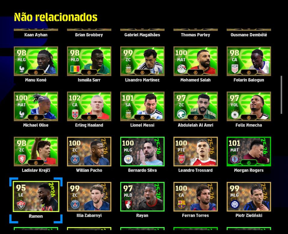 Conta Efootball (STEAM) - PC - NEYMAR BLITZ & MALDINI | 3200 FORÇA