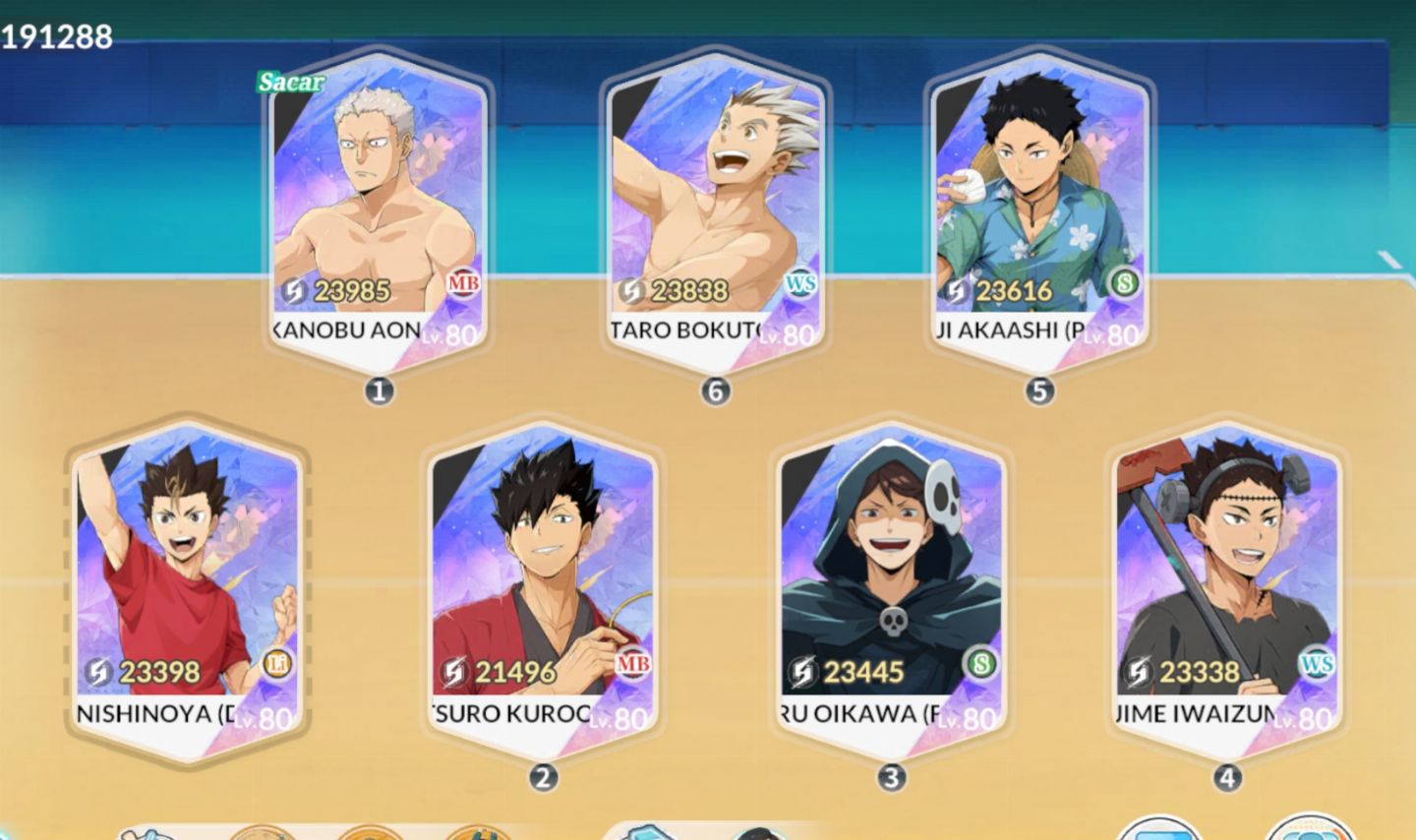 CONTA HAIKYUU FLY HIGH 191k 6 SP + UR FACEBOOK