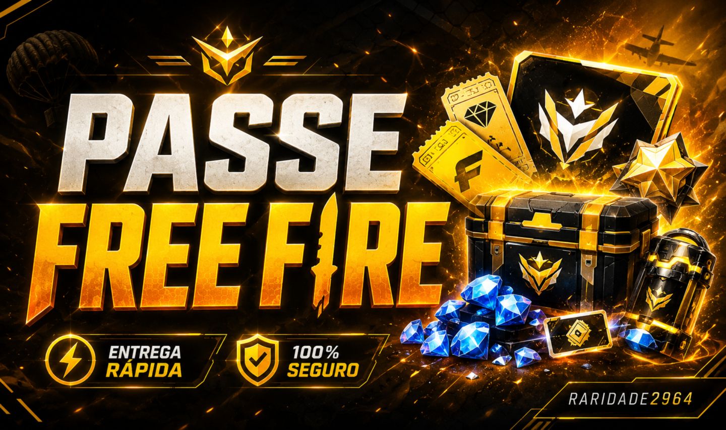 PASSE FREE FIRE BARATO | ENTREGA RÁPIDA
