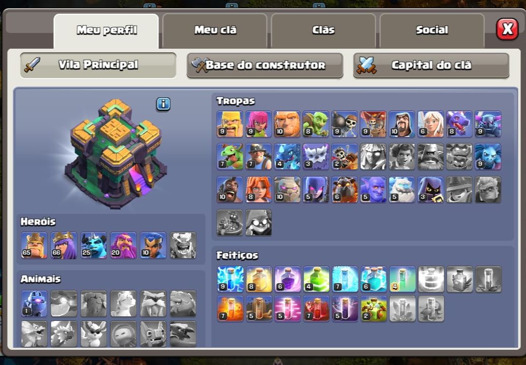 Conta Clash of clans CV 14 semi full4 anos