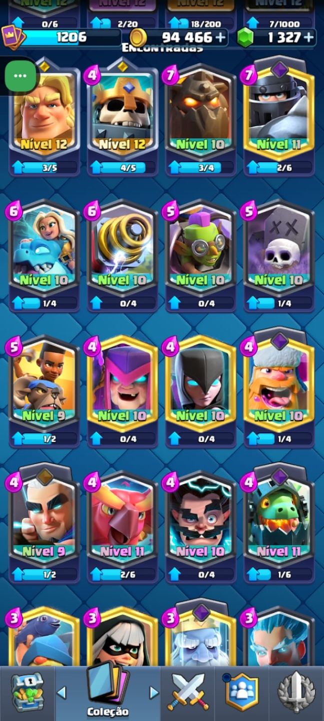 CONTA DE CLASH ROYALE 5K TROFÉUS