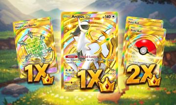 [CONTA PT-BR] 4X COROA | 2X POKEBOLA + 1X ARCEUS + 1X NÚCLEO | +3000 AMPULHETAS