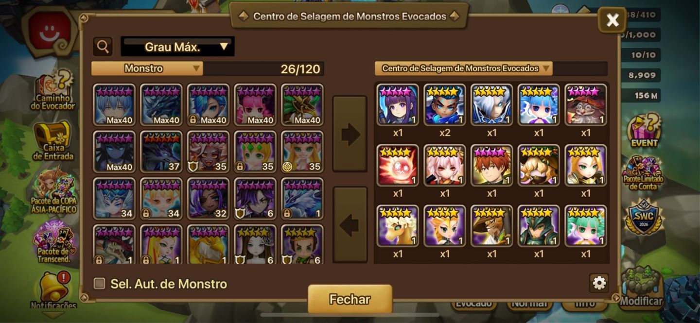 Conta com LD Euldong (Light Dokkaebi lord) + Leah + Tablo. Vários 5 para RTA