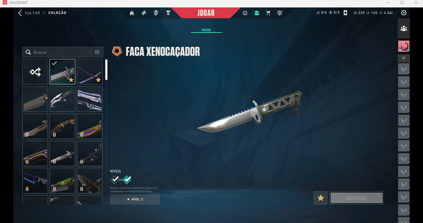 Conta Valorant, FULL ACESSO(PREÇO NEGÓCIAVEL)