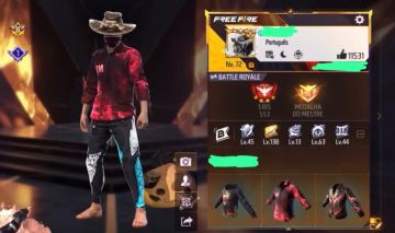 CONTA FREE FIRE COM PASSES ANTIGOS, EXTREMAMENTE GEMADA E RARA PRIME 8