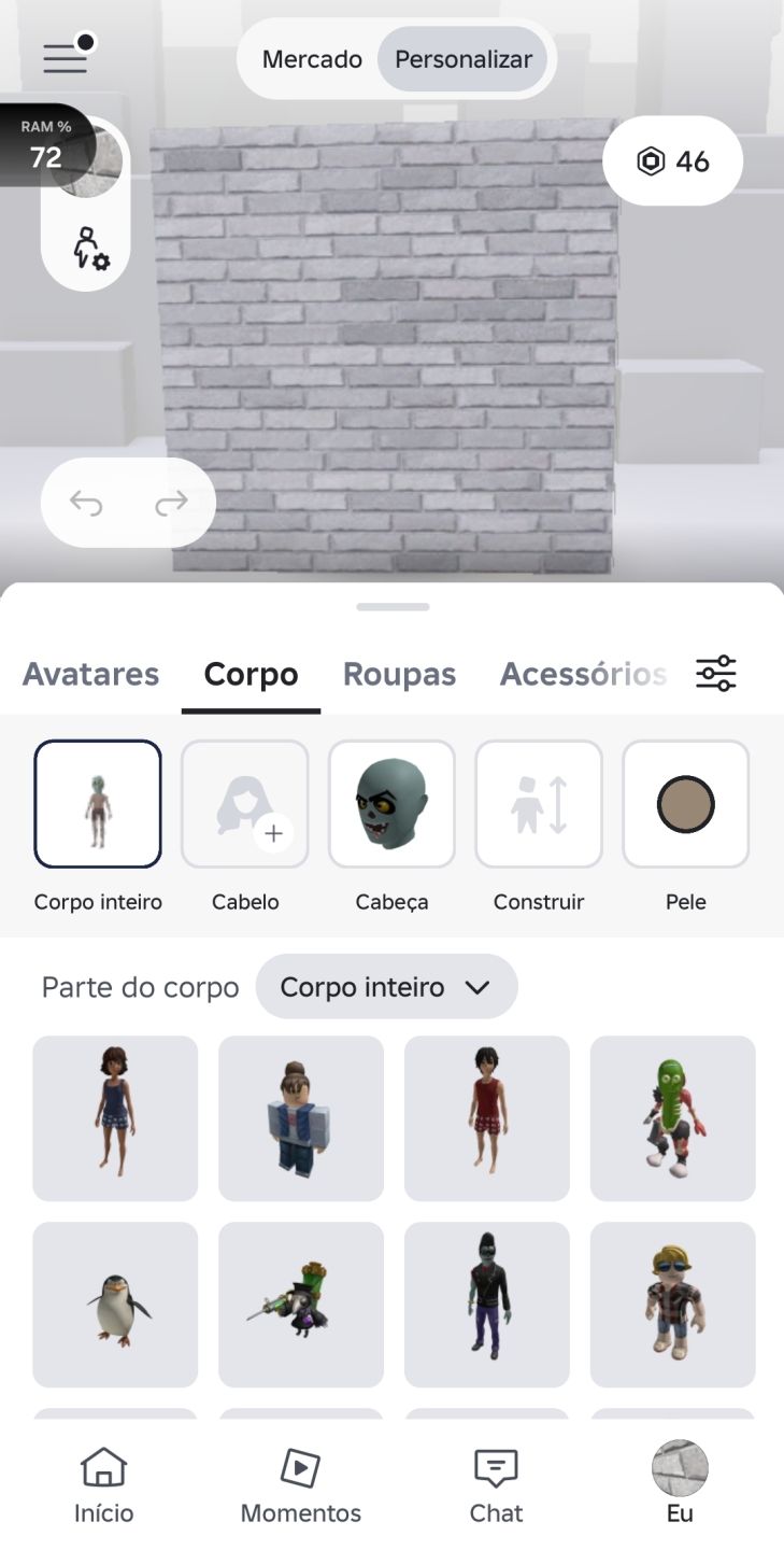 Conta de Roblox (Brookhaven, pizza place, bloxburg)