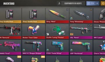 STANDOFF 2 INSANA LVL 96 | LUVAS + 2 FACAS + SKINS ST + MEDALH