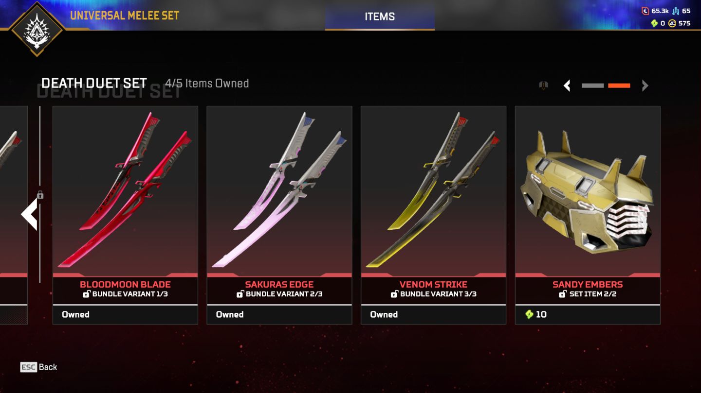 CONTA APEX LEGENDS | 5 HERANÇAS (KATANAS & KARAMBIT) | 467 LENDÁRIOS +