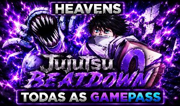 (MENOR PREÇO) Jujutsu Beatdown | VIP + G Cash + EA