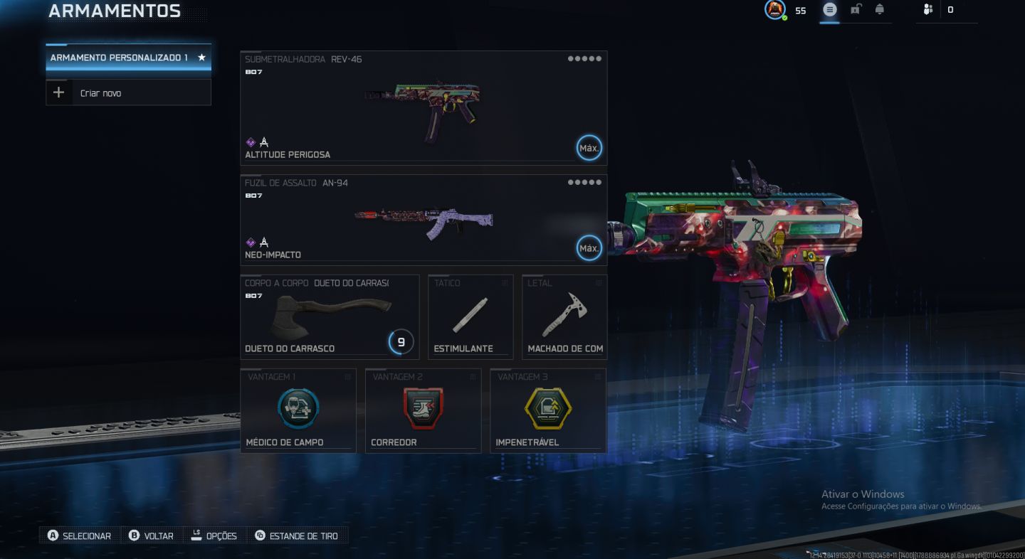 Conta Warzone Ranked Diamante l