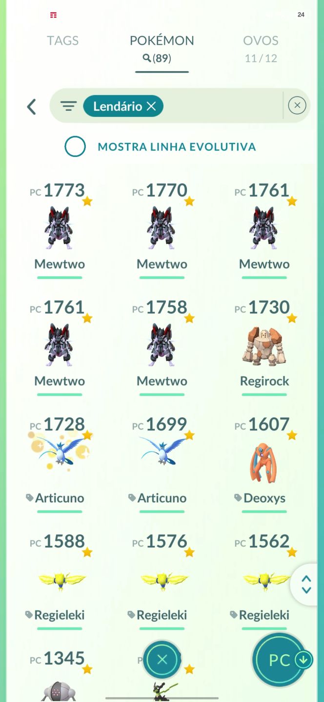 Pokémon GO Conta Nível 48 | Itens e Pokémon Raros