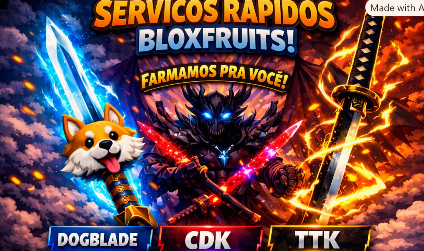 SERVIÇOS BLOXFRUITS TODOS OS SERVICOS SUPER-RAPIDO . Adiciono vários brindes