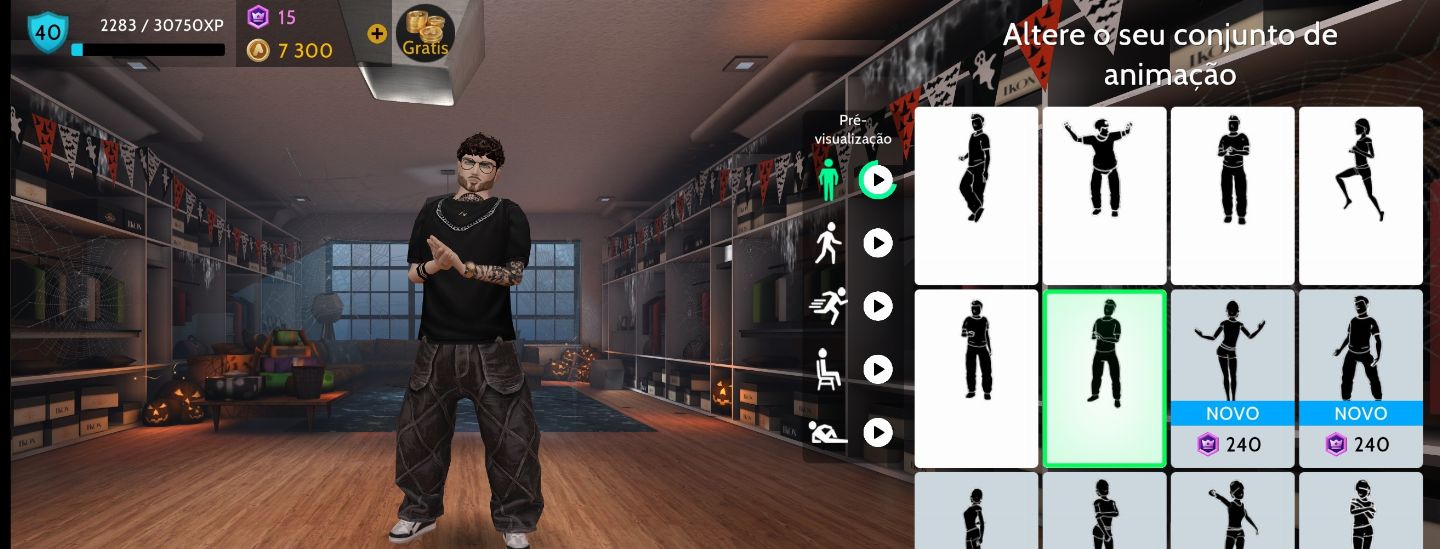 Conta VIP masculina avakin life nível 40