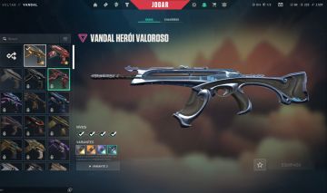 CONTA VALORANT COM DUAS VANDALS