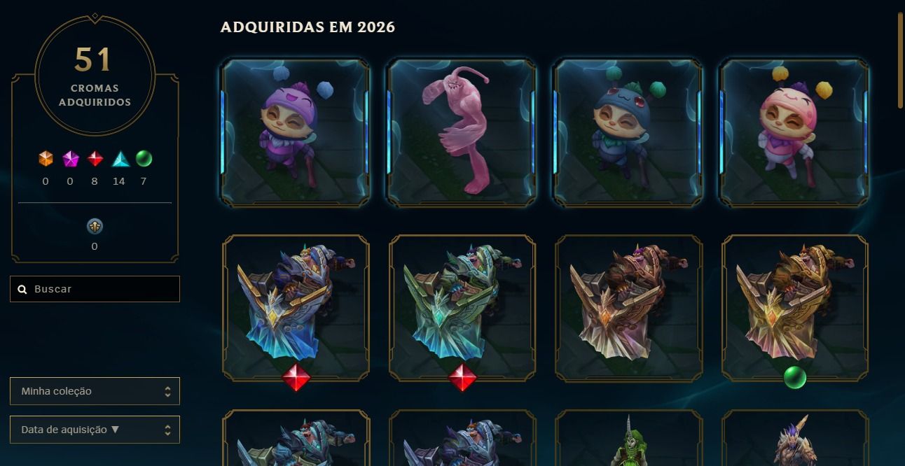 CONTA LOL