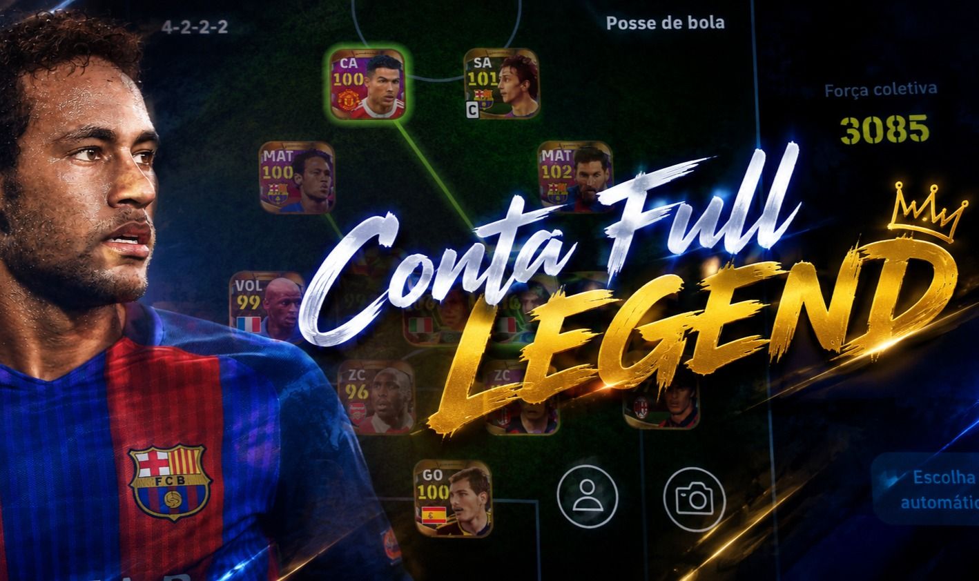 Efootball 2027 | Conta Full Legend | Neymar Raro e CIA!!