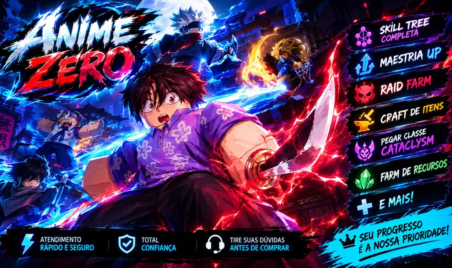 [Clt] ANIME ZERO - VOID ARBITER [Serviços / Promo]