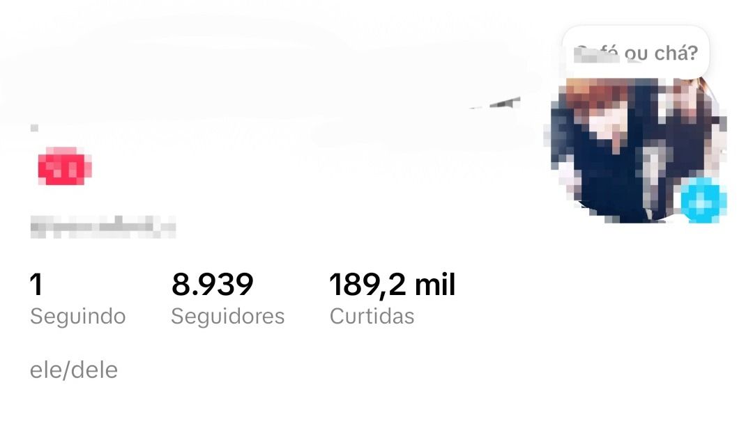 CONTA TIKTOK 8K+