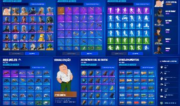 Fortnite | Peter Griffin + Snake + Avatar + Marvel | Full Acesso