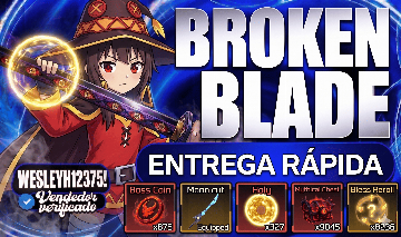 [PROMOÇÃO]ESPADA QUEBRADA - BROKEN BLADE / ITENS / KITS / RECURSOS (EXPLOSION)