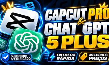 [Menor Preço] ChatGPT Plus + CapCut Pro | Entrega Rápida | Acesso Privado
