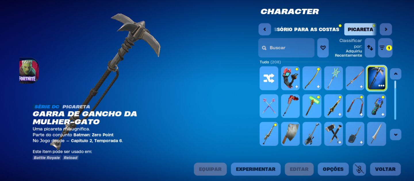 Conta fortinite Rara 2019 2020 itens raros skins não voltam