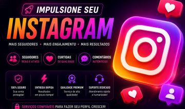 [MAIS VENDIDO DO SITE] SEGUIDORES INSTAGRAM - CURTIDAS E VIEWS - MENOR PREÇO!