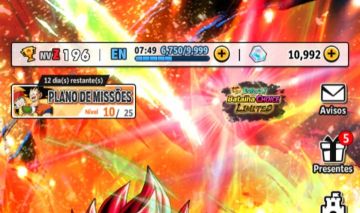 Onta Dragon Ball Legends Lv.196 | 2 LR + 3 Ultras | Muito Forte