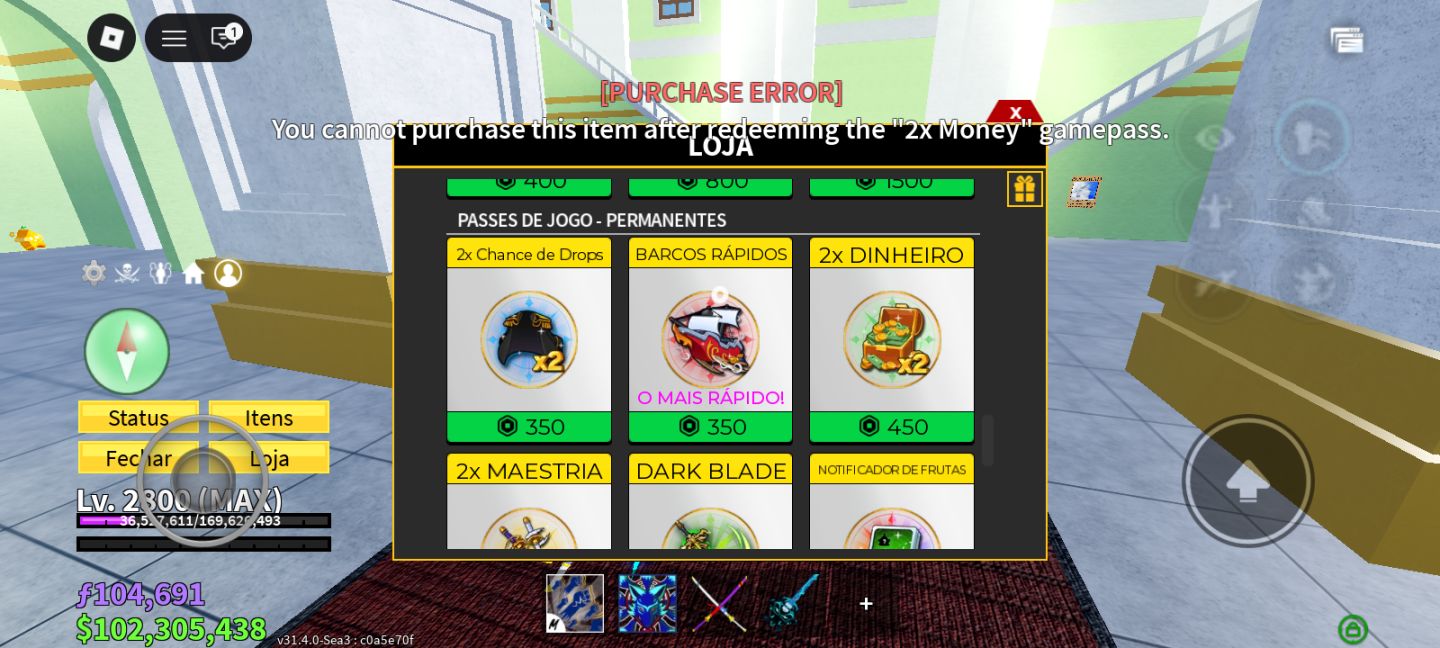 CONTA DE ROBLOX RARA, VÁRIOS JOGOS COMO BLOX FRUITS, VBL, 99 NIGHTS E MUITO MAIS