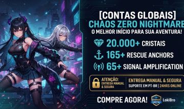 [CONTAS CHAOS ZERO NIGHTMARE] CZ | Cristais | Reroll | Global