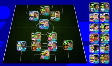Conta efootball Braba Com ataque so Samuel Eto'o e Dahari