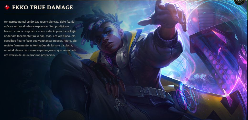 Conta Lvl 30 Lol com Skins kaisa dragoa ,ekko true damage, rammus astro, trundle