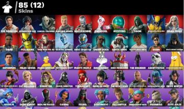 Conta FORTNITE 85 SKINS / PERNA LONGA / MARGEM SIMPSOM E HOMER/ MARTY MCFLY