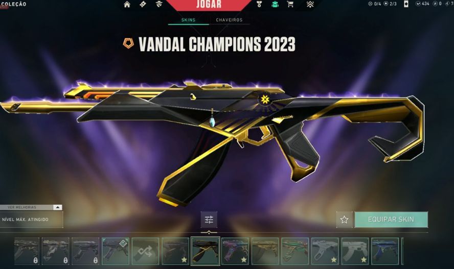 Conta valorant muitas skins full acesso