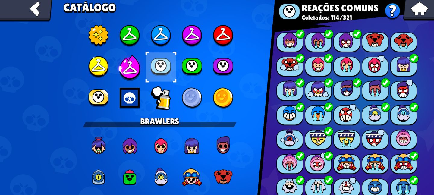 Brawl Stars 61K Troféus Conta Completa | 70 Brawlers | Muitos It