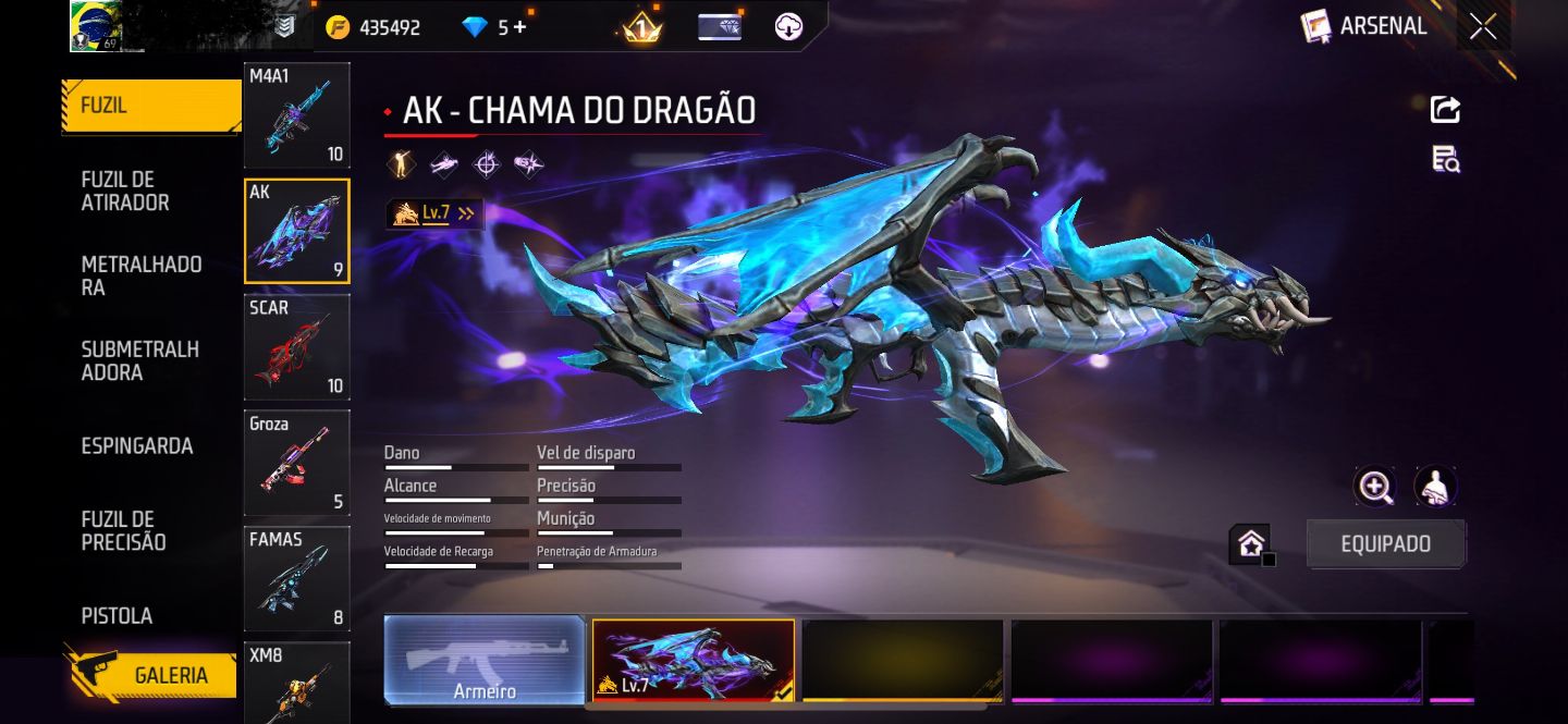 Conta Free Fire segundo passe/ angelical e passes antigos