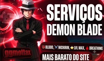 SERVIÇOS DEMON BLADE | UP LEVEL | MOON/SUN BREATHING - FARM DE MATERIAIS