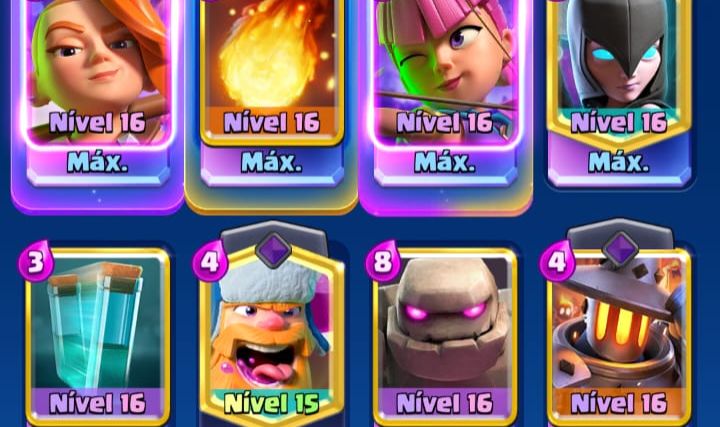 Conta Clash Royale