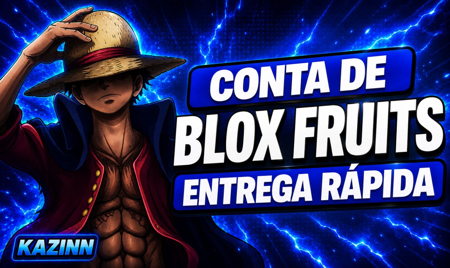 [PROMOÇÃO] CONTAS BLOX FRUITS | LEVEL MAX | V4 | KITSUNE | CDK