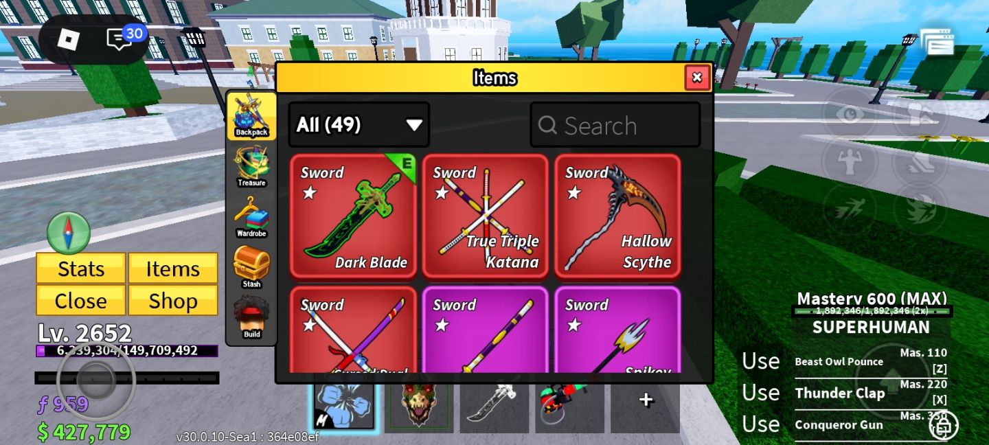 CONTA ROBLOX MULTIJOGOS | BLOX FRUITS + YORU V3 + 4 PERMS + PROJECT SLAYERS 2