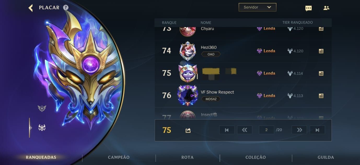 CONTA WILD RIFT TOP 1 GWEN MONARCA E LENDA 400 SKINS MUITO RARA