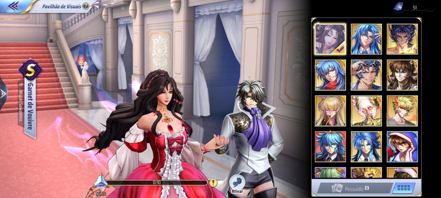 CONTA SAINT SEIYA AWAKENING