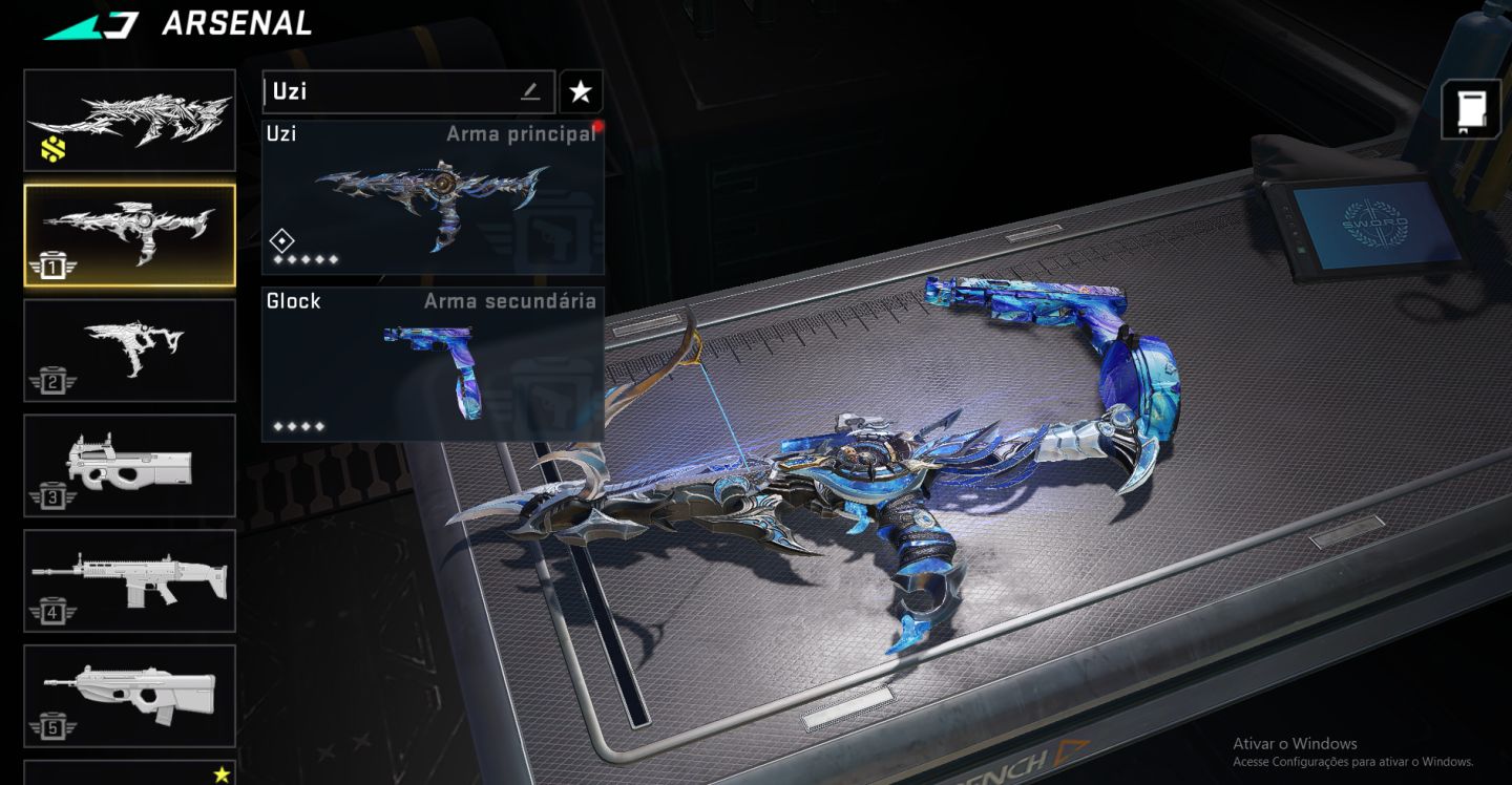 CONTA BLOOD STRIKE NÍVEL 50 | GALIL EVO | KRAKEN + NOVA