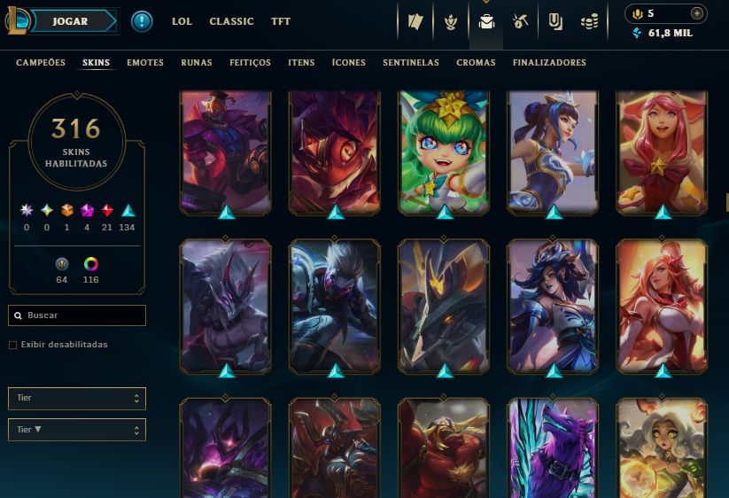 CONTA LOL 300 SKINS + CONTA VALORANT COM VANDAL WUKONG FULL ACESSO ENVIO RAPIDO