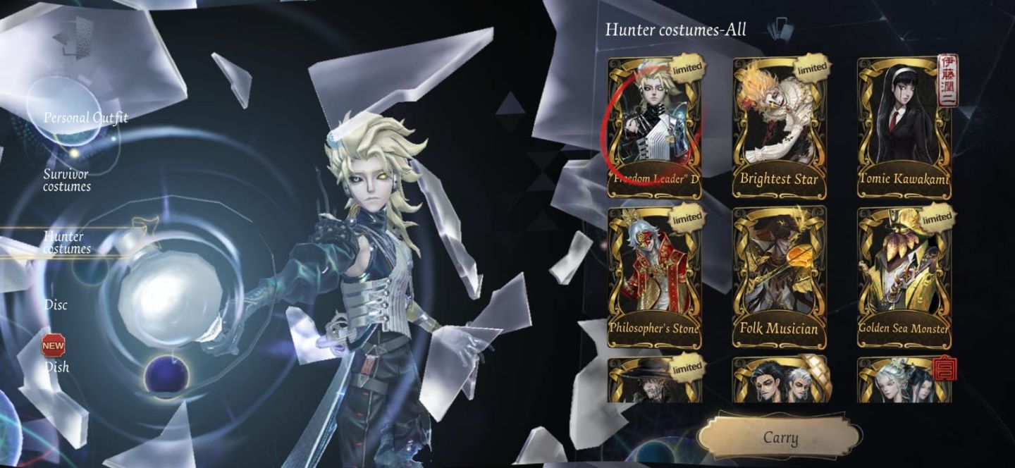 Conta Identity V | Joker/Persona 5, Frieren, Ib, COA | Skins Raras e Limitadas