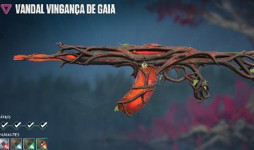 CONTA VALORANT | GOLD 1 | FULL ACESSO VANDAL VINGANÇA DE GAIA + FACA ASSASSINAJA