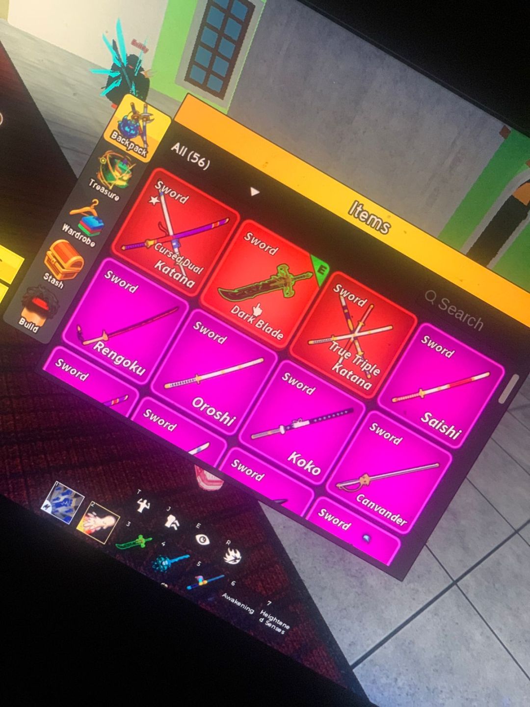 CONTA BLOX FRUITS/ROBLOX RARA LVL MAX YORU GAMEPASSES E MUTO MAIS
