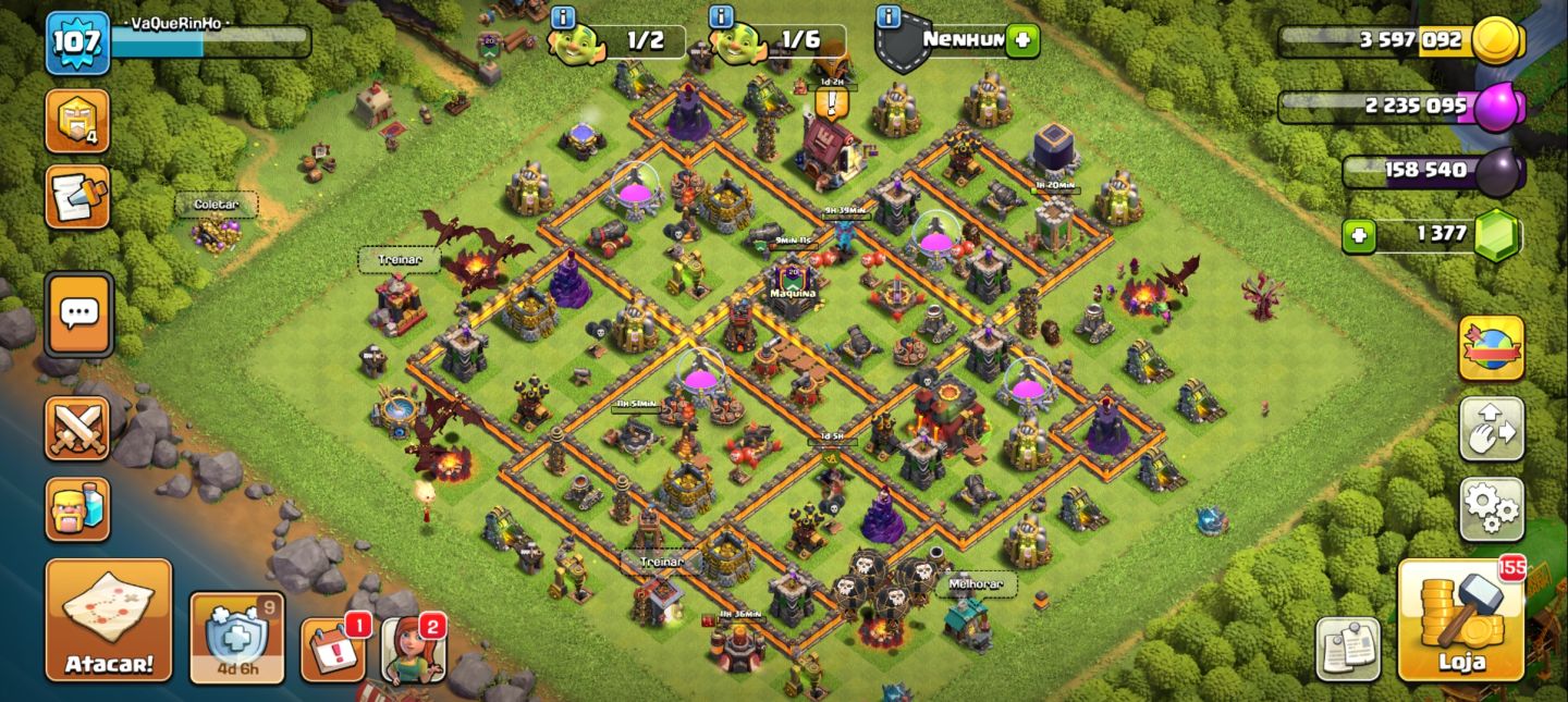 CONTAS COC, BEM UPADA, TROCA DE NICK, TROCA DE EMAIL, FULL ACESSO